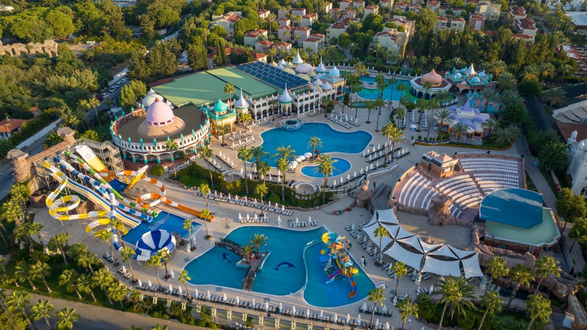 Kamelya Aishen Club & Aqua Ultra All Inclusive Kids Concept Сіде Екстер'єр фото Aerial view of the park